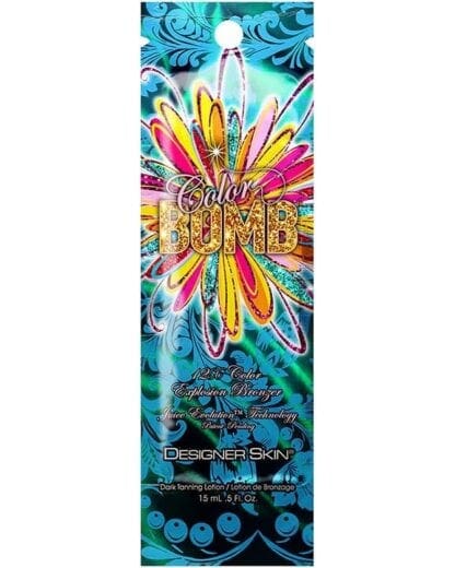 Designer Skin Color Bomb Tanning Lotion.