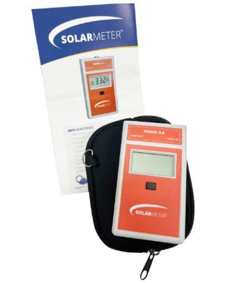 Solarmeter model 5.0 UV light meter.