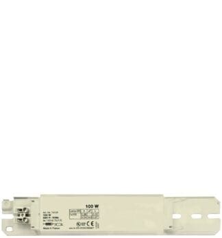100W fluorescent ballast for tubes.