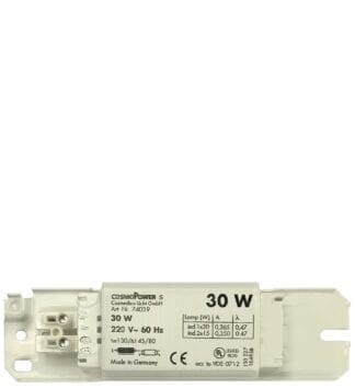 30W Electronic Ballast for Fluorescent Lamps