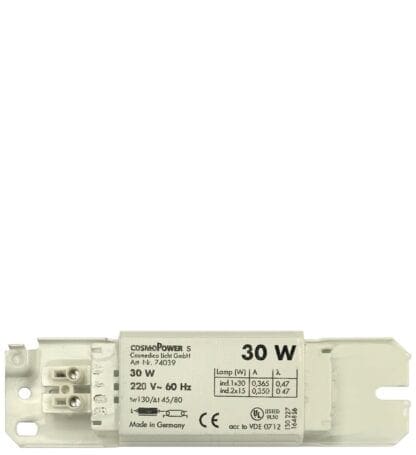 30W Electronic Ballast for Fluorescent Lamps