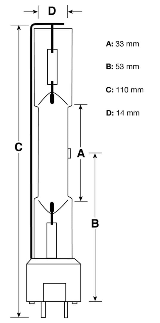 Supra Q-3520PIJK 30/50W Plug In Lamp