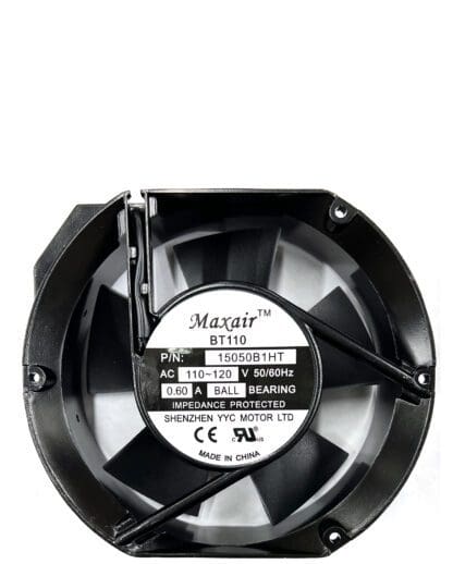 Black Maxair BT110 cooling fan.