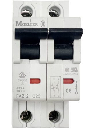 Moeller circuit breaker, FAZ-2-C25.