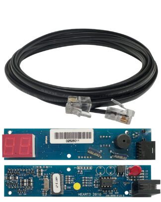Digital phone line interface board with cord